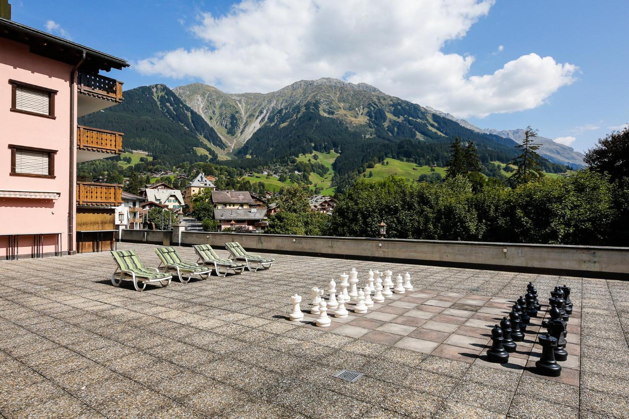 Silvretta Parkhotel Klosters Esterno foto