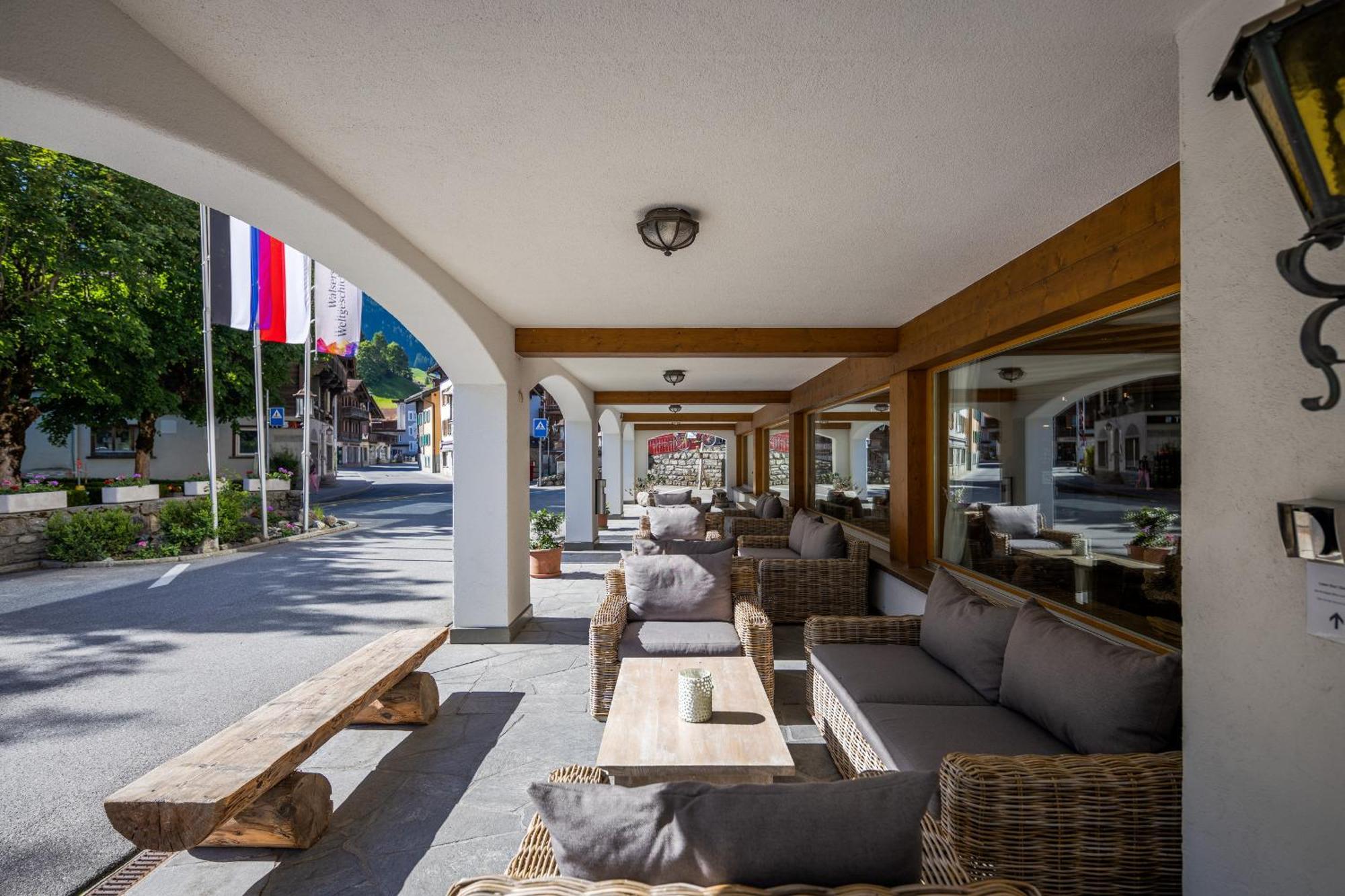 Silvretta Parkhotel Klosters Esterno foto