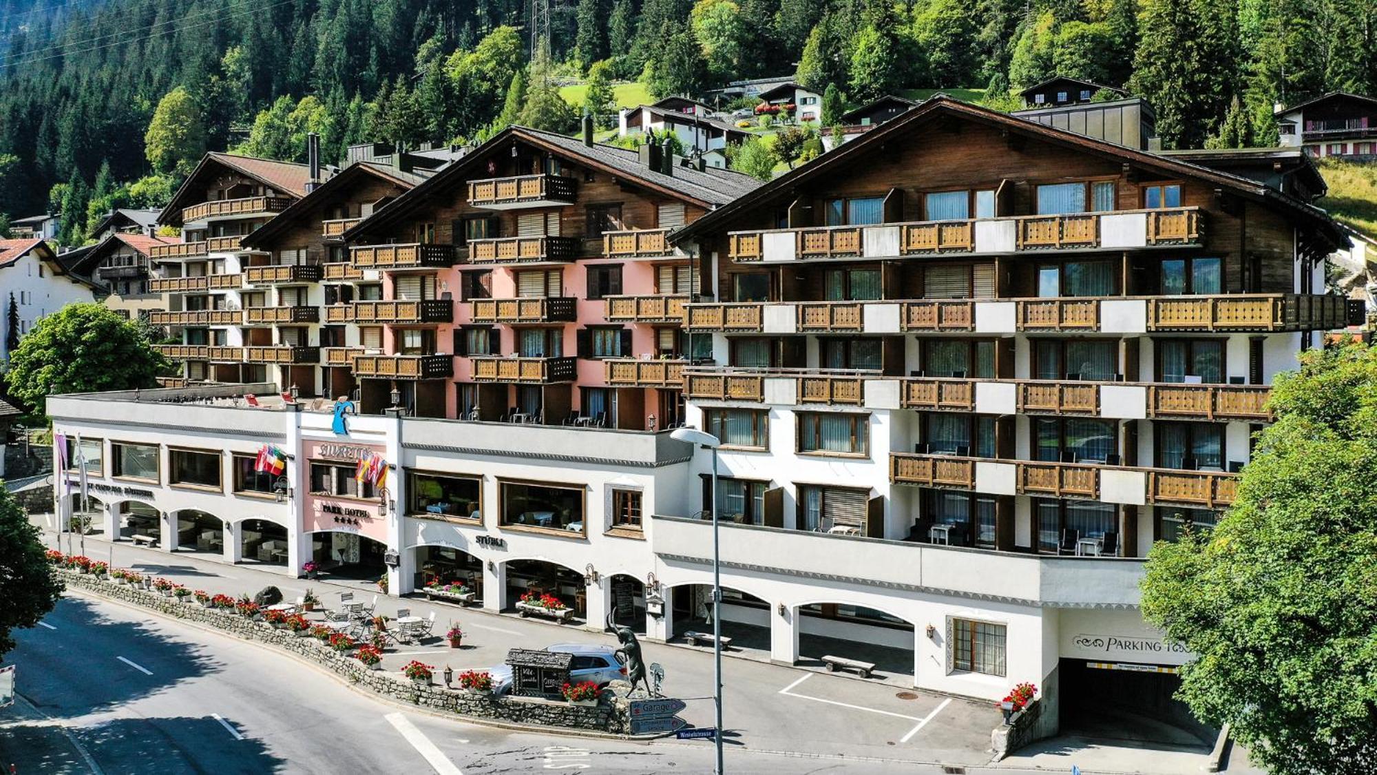 Silvretta Parkhotel Klosters Esterno foto
